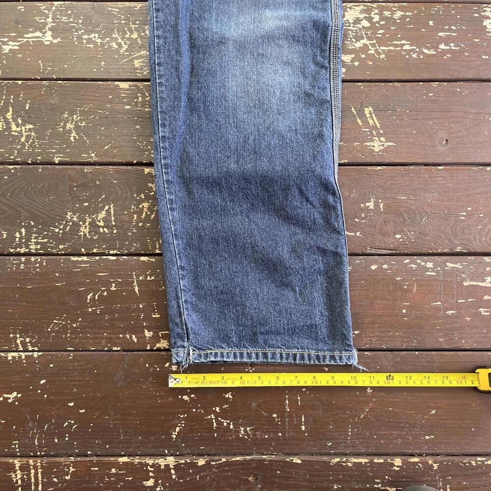 (34x32) Vintage 90s Y2K Levi's Silvertab Carpenter Jeans Baggy Faded Skater JNCO - Picture 6 of 8
